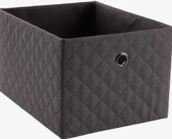 GILLISPanier GILLIS l26xL32xH20cm gris foncé-JYSK Outlet