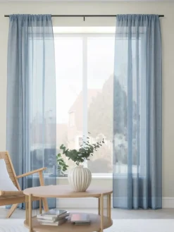 GOLTARideau GOLTA 1x140x245 bleu poudré-JYSK Outlet