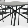 GOTHENBURG + HEMSEDALGOTHENBURG L120 table gris + 4 HEMSEDAL chaises noir-JYSK Sale