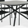 GOTHENBURG + TRILLEVALLENGOTHENBURG L120 table gris + 4 TRILLEVALLEN chaises noir-JYSK Best