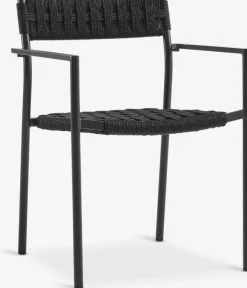 GOTHENBURG + TRILLEVALLENGOTHENBURG L120 table gris + 4 TRILLEVALLEN chaises noir-JYSK Best