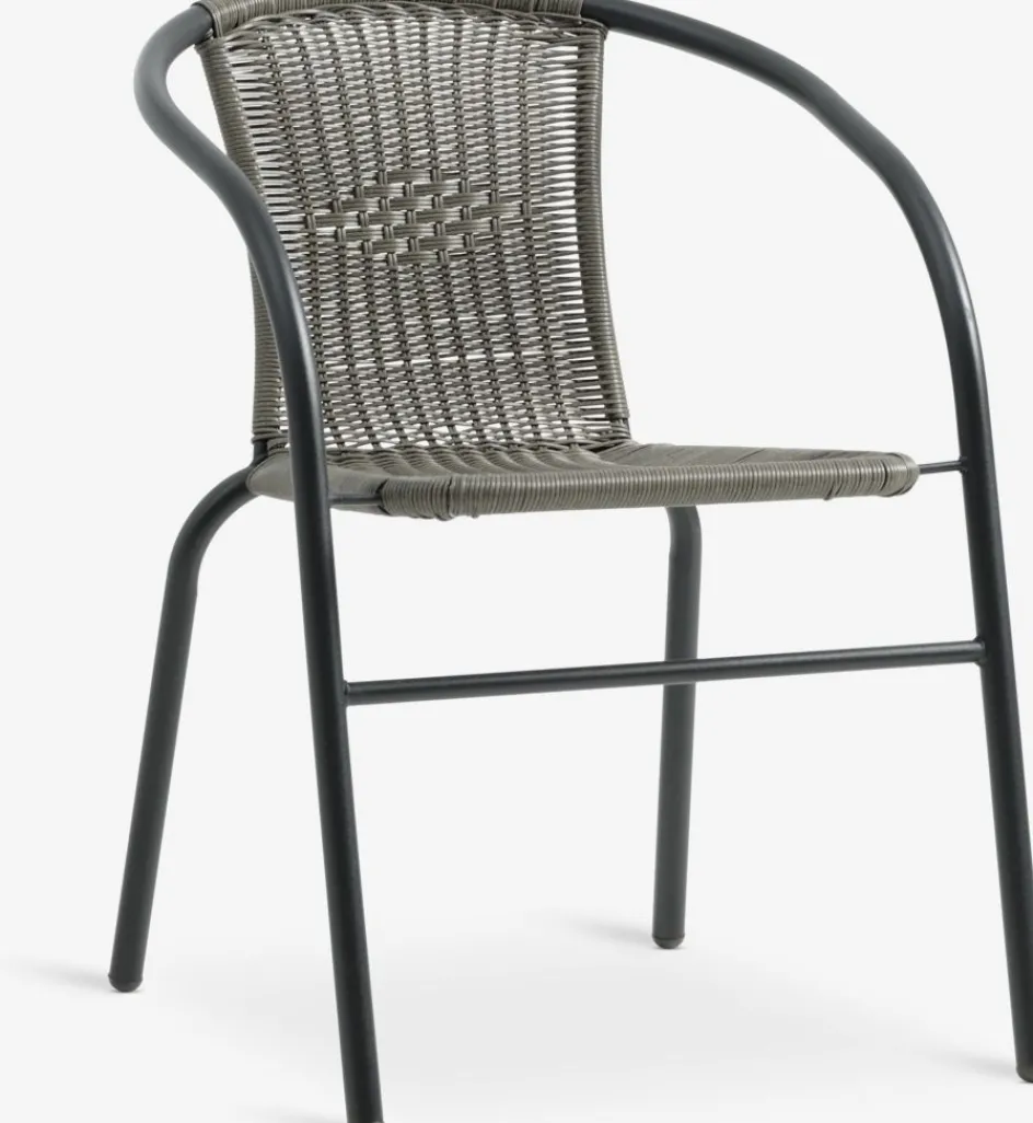 GRENAAChaise empilable GRENAA gris-JYSK Hot