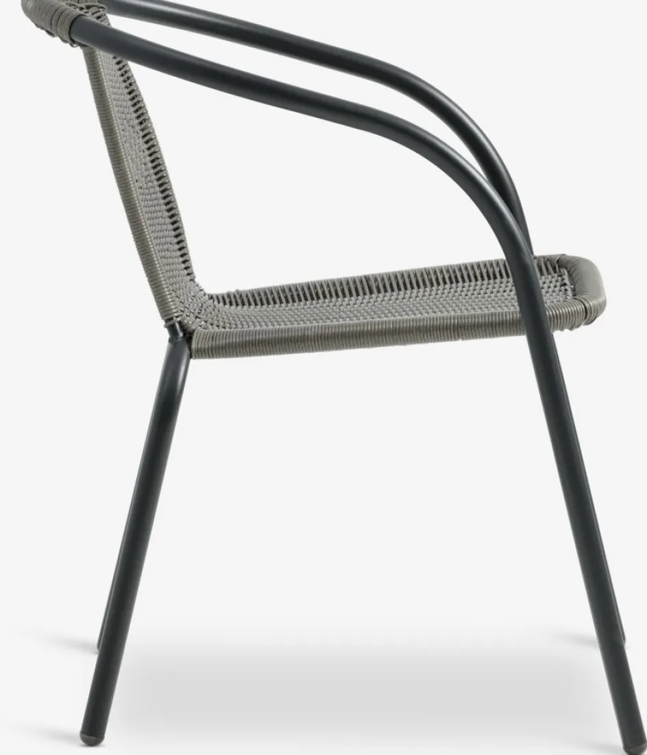 GRENAAChaise empilable GRENAA gris-JYSK Hot