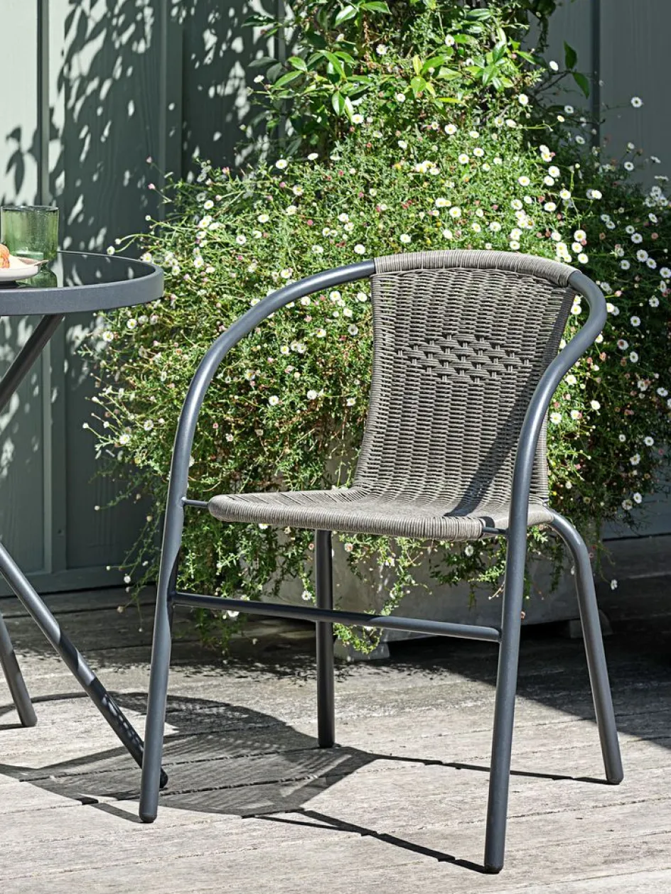 GRENAAChaise empilable GRENAA gris-JYSK Hot