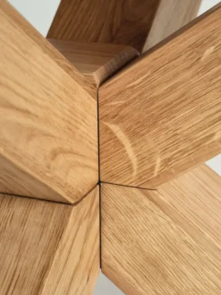 GRIBSKOVTable GRIBSKOV Ø120 chêne naturel-Royal Oak