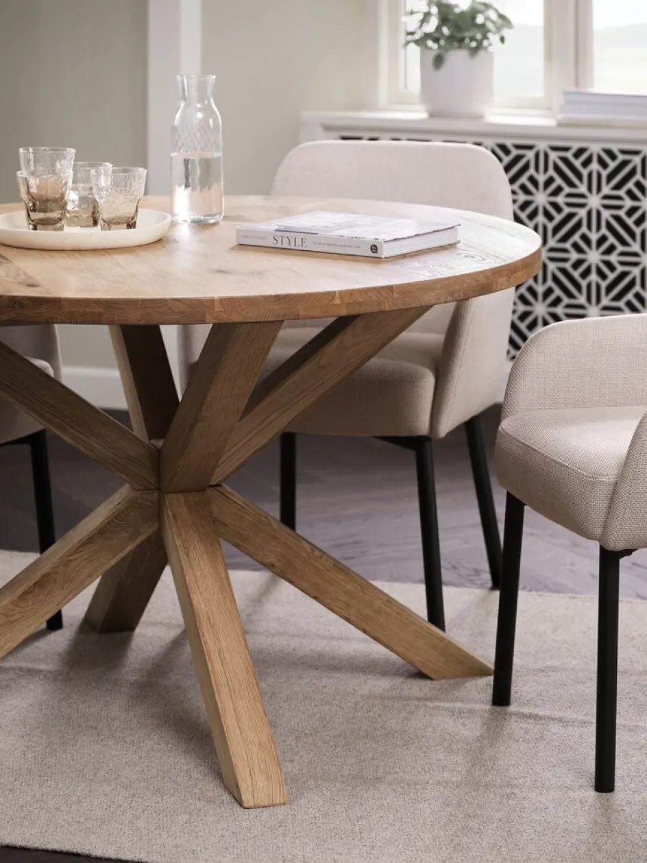 GRIBSKOVTable GRIBSKOV Ø120 chêne naturel-Royal Oak