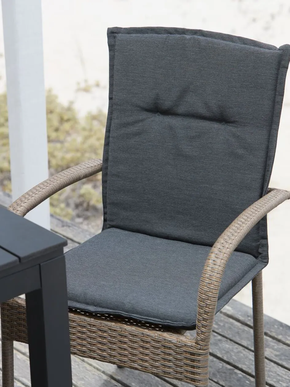 GUDHJEMCoussin de jardin pour chaise dossier bas GUDHJEM gris f.-JUTLANDIA