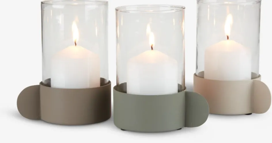 GULBUGLanterne GULBUG Ø10xH16cm assorti-JYSK Clearance