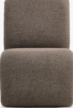 GULDBJERGFauteuil lounge GULDBJERG tissu sable foncé-JYSK Online