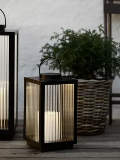 GULDSMEDLanterne GULDSMED l16xL16xH29cm a/LED noir-JYSK Online