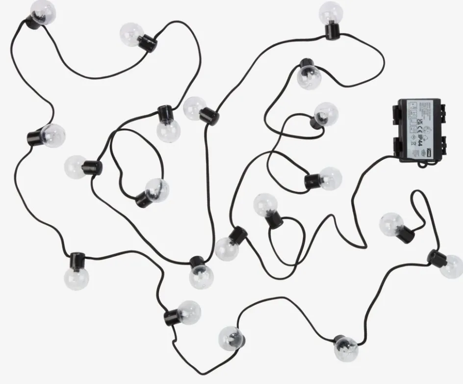 GULIRISKGuirlande lumineuse d'extérieur GULIRISK L380cm a/20 LED-JYSK Hot