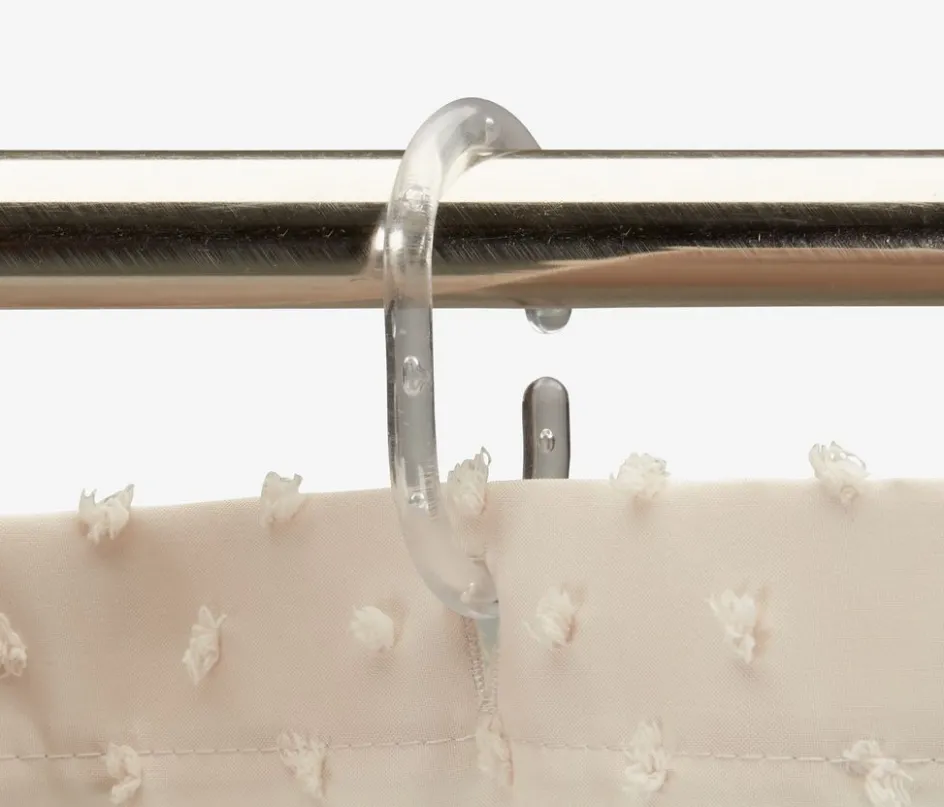 GUNNEBOGoldRideau de douche GUNNEBO 180x200 beige-KRONBORG