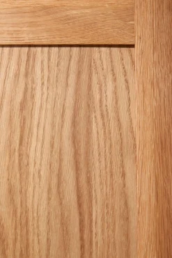 HAGECommode 2 tiroirs 2 portes HAGE chêne naturel-Royal Oak