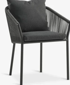 HAGEN + GILJAHAGEN L214 table + 4 GILJA chaises gris-JUTLANDIA