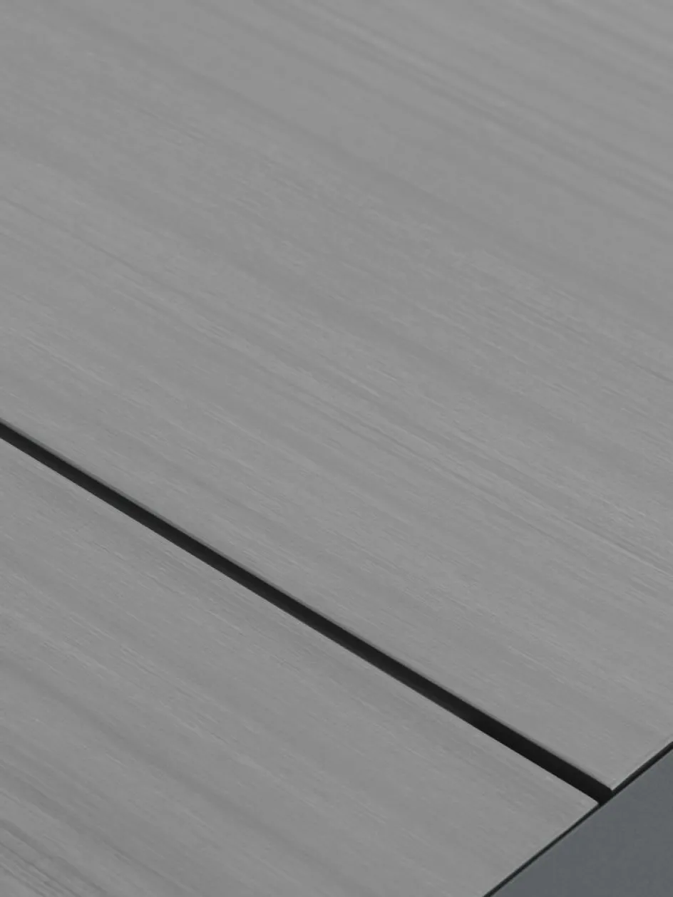 HAGEN + GILJAHAGEN L214 table + 4 GILJA chaises gris-JUTLANDIA