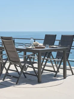 HAGEN + MYSENHAGEN L160 table + 4 MYSEN chaises gris-JUTLANDIA Clearance