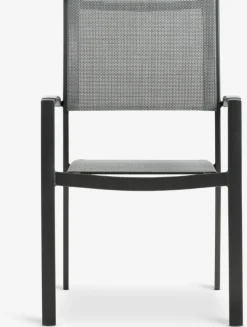 HAGEN + STRANDBYHAGEN L160 table + 4 STRANDBY chaises gris-JUTLANDIA Discount