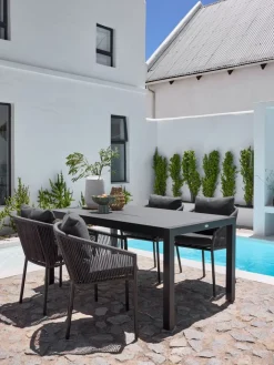 HAGENTable de jardin HAGEN l92xL160 gris-JUTLANDIA Clearance