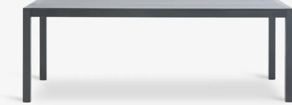 HAGENTable de jardin HAGEN l100xL214 gris-JUTLANDIA Best