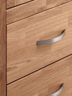 HAGEVitrine HAGE 2 portes 2 tiroirs chêne naturel-Royal Oak Best