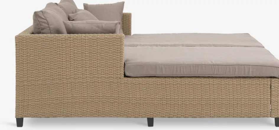 HALLINGBain de soleil HALLING l179xL187 naturel-JYSK Outlet