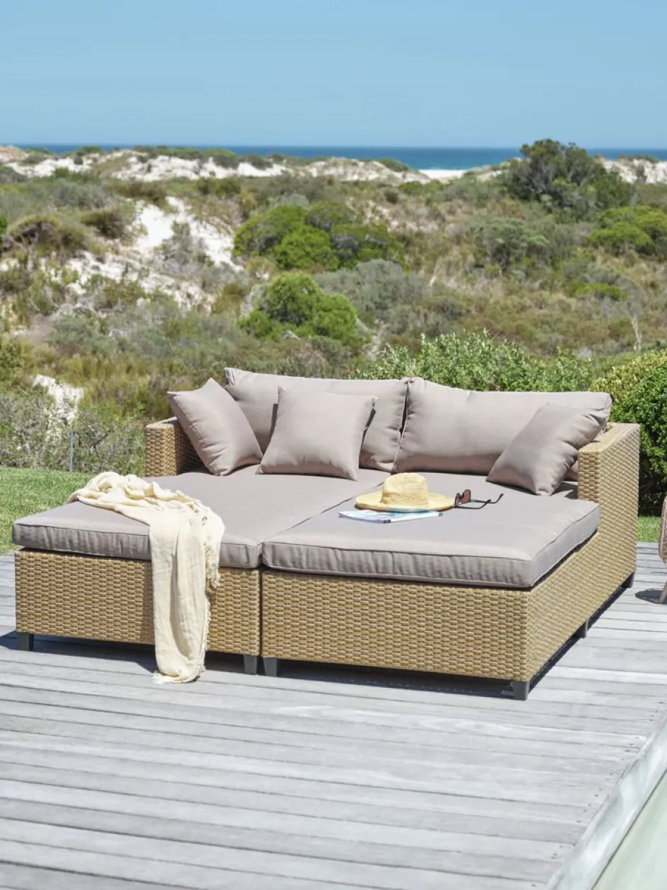 HALLINGBain de soleil HALLING l179xL187 naturel-JYSK Outlet