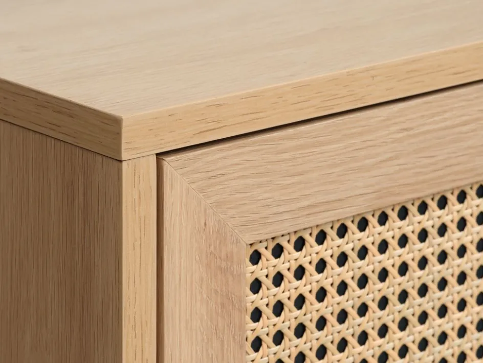 HALMSTADArmoire HALMSTAD 2 portes coloris chêne chaud-JYSK