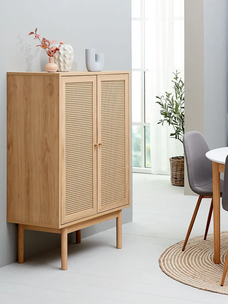 HALMSTADArmoire HALMSTAD 2 portes coloris chêne chaud-JYSK