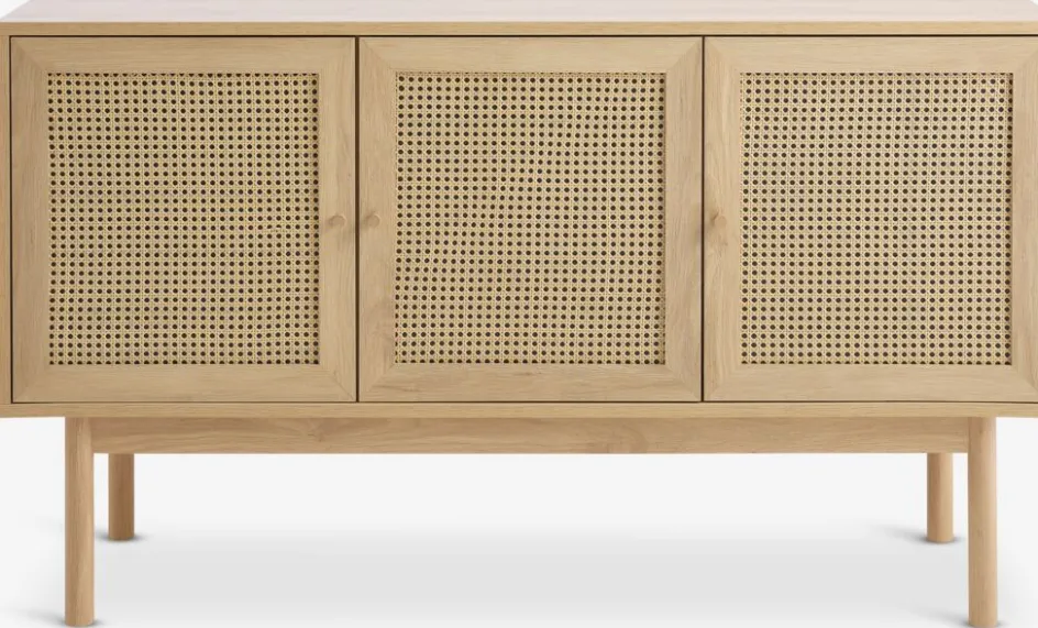 HALMSTADBuffet HALMSTAD 3 portes poly/coloris chêne chaud-JYSK