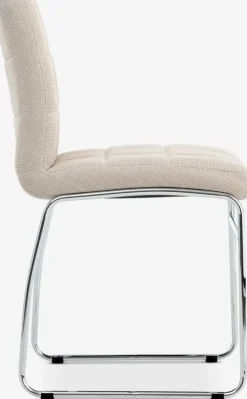 HAMMELChaise HAMMEL tissu beige/chrome-JYSK Online