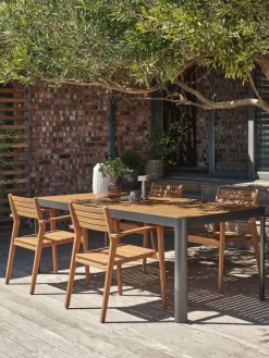 HAMRAChaise empilable HAMRA eucalyptus-JUTLANDIA Discount