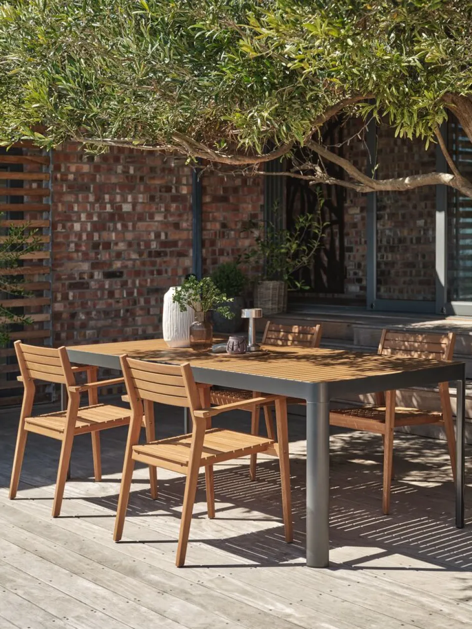 HAMRAChaise empilable HAMRA eucalyptus-JUTLANDIA Discount