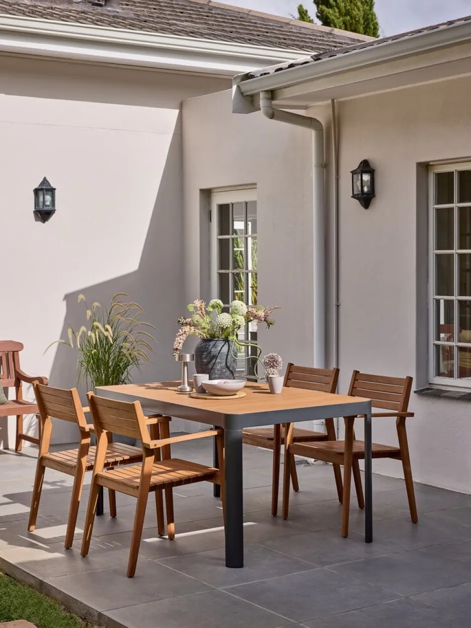 HAMRAChaise empilable HAMRA eucalyptus-JUTLANDIA Discount