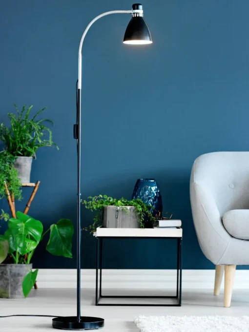 HANSSONLampadaire HANSSON H155cm noir-JYSK Clearance