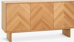 HARESKOVBuffet HARESKOV 3 portes chêne naturel-Royal Oak Best