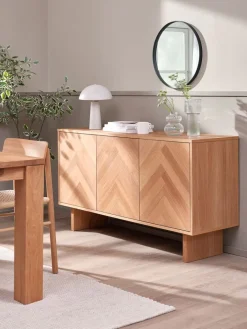 HARESKOVBuffet HARESKOV 3 portes chêne naturel-Royal Oak Best