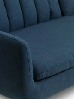 HARNDRUPCanapé convertible HARNDRUP tissu bleu foncé-JYSK Online