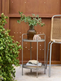 HAVLIREPiédestal HAVLIRE Ø30xH54 sable foncé-JYSK Online