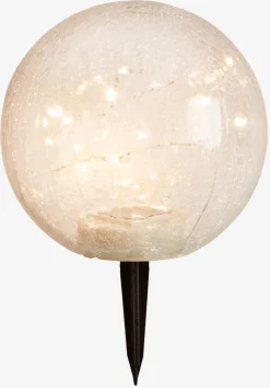 HAVSVALELampe solaire HAVSVALE Ø20xH29cm transparent-JYSK Discount