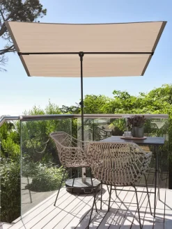 HEJLPLETParasol de balcon HEJLPLET l130xL181 sable-JYSK Sale