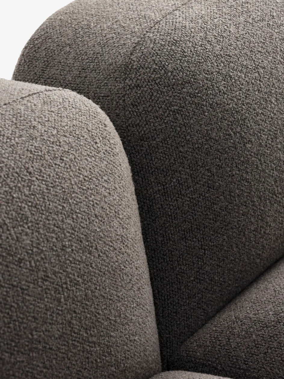 HELAGS + TANEEnsemble lounge HELAGS noir + TANE 3 personnes sable foncé-JYSK Clearance