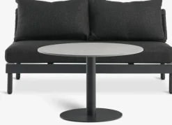 HELAGS + VOSSEnsemble lounge HELAGS noir + VOSS 2 personnes noir-JYSK Discount