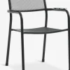 HEMSEDALChaise empilable HEMSEDAL Noir-JUTLANDIA