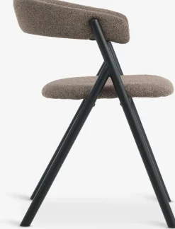 HINDEVADChaise HINDEVAD tissu brun clair/noir-JYSK Best