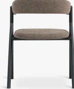 HINDEVADChaise HINDEVAD tissu brun clair/noir-JYSK Best