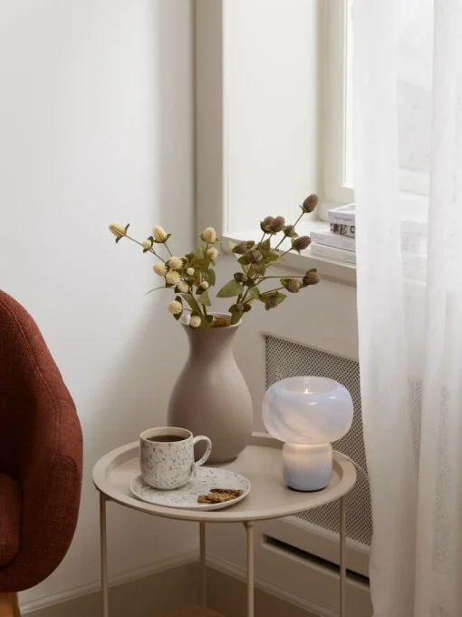 HJARNELampe de table HJARNE Ø16xH18cm bleu-JYSK Clearance