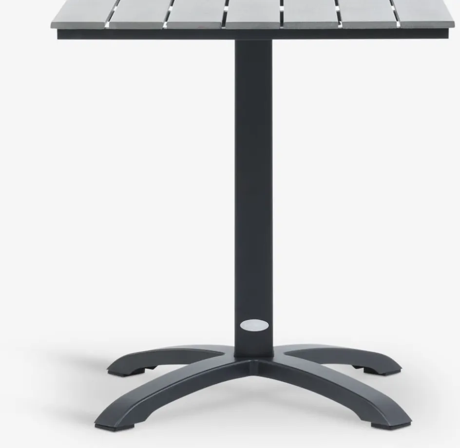 HOBRO + AIDTHOBRO L70 table + 2 AIDT chaises noir-JYSK Clearance