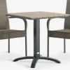 HOBRO + GUDHJEMTHY L60 table + 2 GUDHJEM chaises naturel-JYSK Outlet