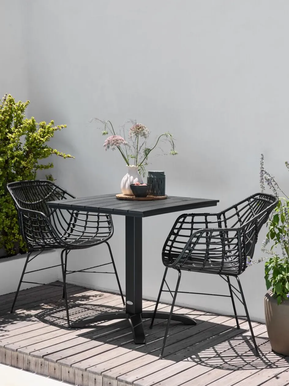 HOBRO + ILDERHUSEHOBRO L70 table + 2 ILDERHUSE chaises-JYSK