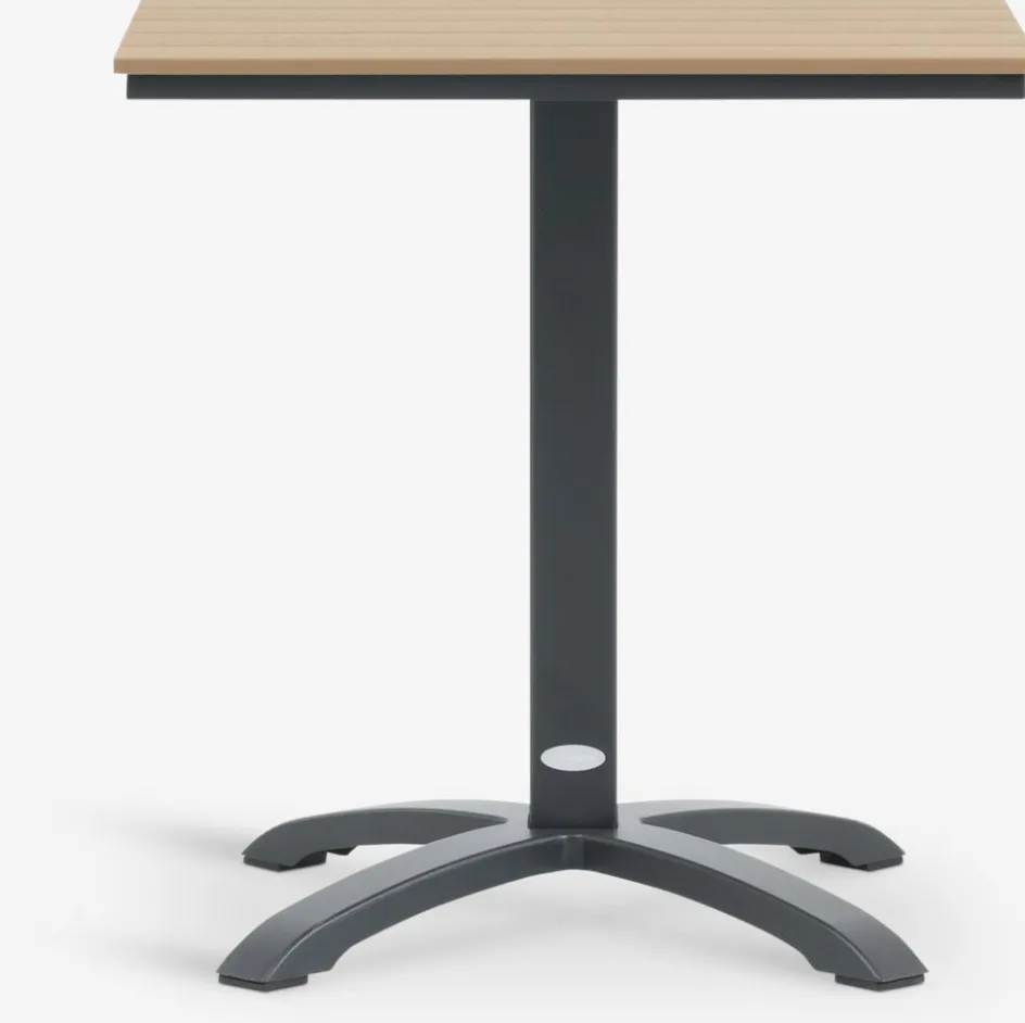 HOBRO + TAGMARKHOBRO L70 table l + 2 TAGMARK chaises noir-JUTLANDIA